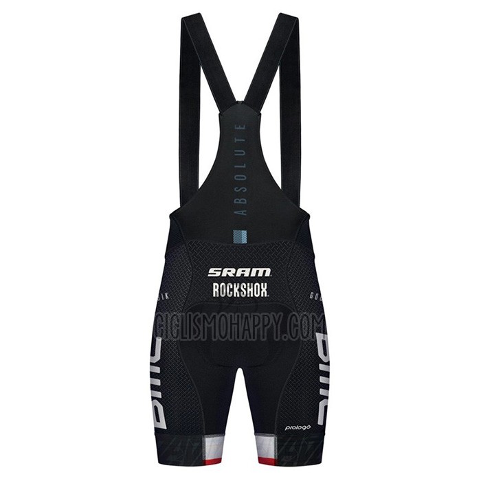 BMC Cycling Jersey Bib Short 2021 Short Sleeve White Red